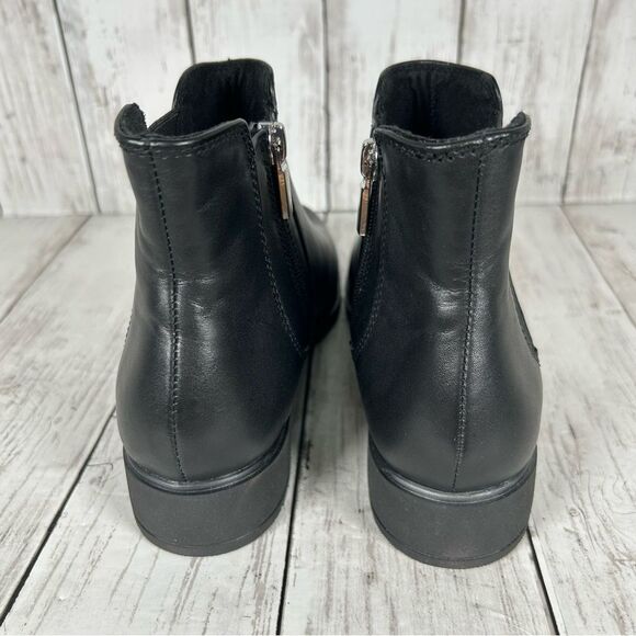 Munro Leighton Buttery Black Leather Chelsea Boot 9N NEW - Picture 4 of 7